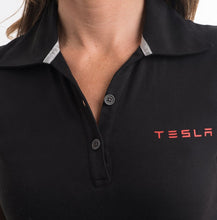 Charger l'image dans la galerie, Polo Logo Tesla Femmes
