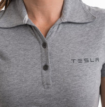 Charger l'image dans la galerie, Polo Logo Tesla Femmes
